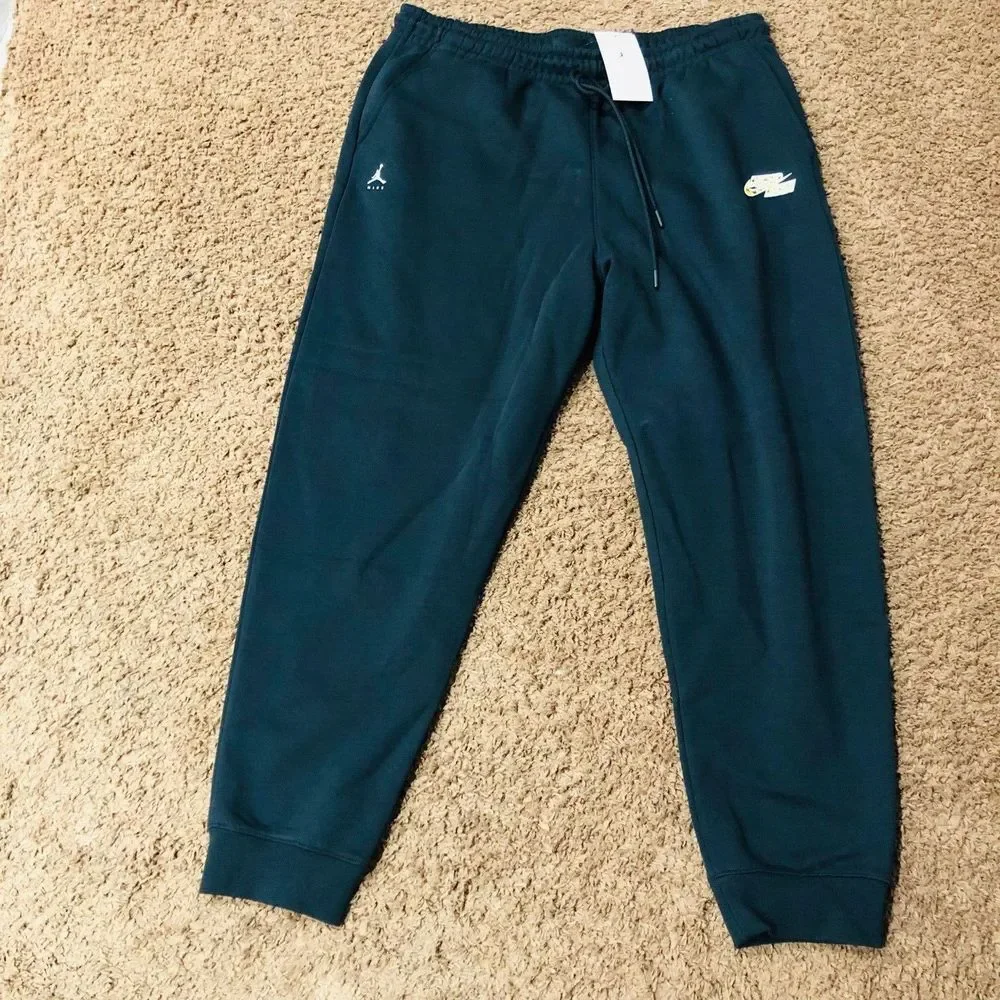 Jordan Essentials Fleece Pants Mens Size‎ XXL Black Joggers DQ8100-010 NEW